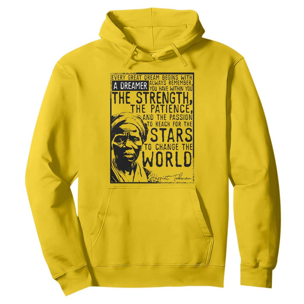 Harriet Tubman Quote Hoodie Black Woman History Activist