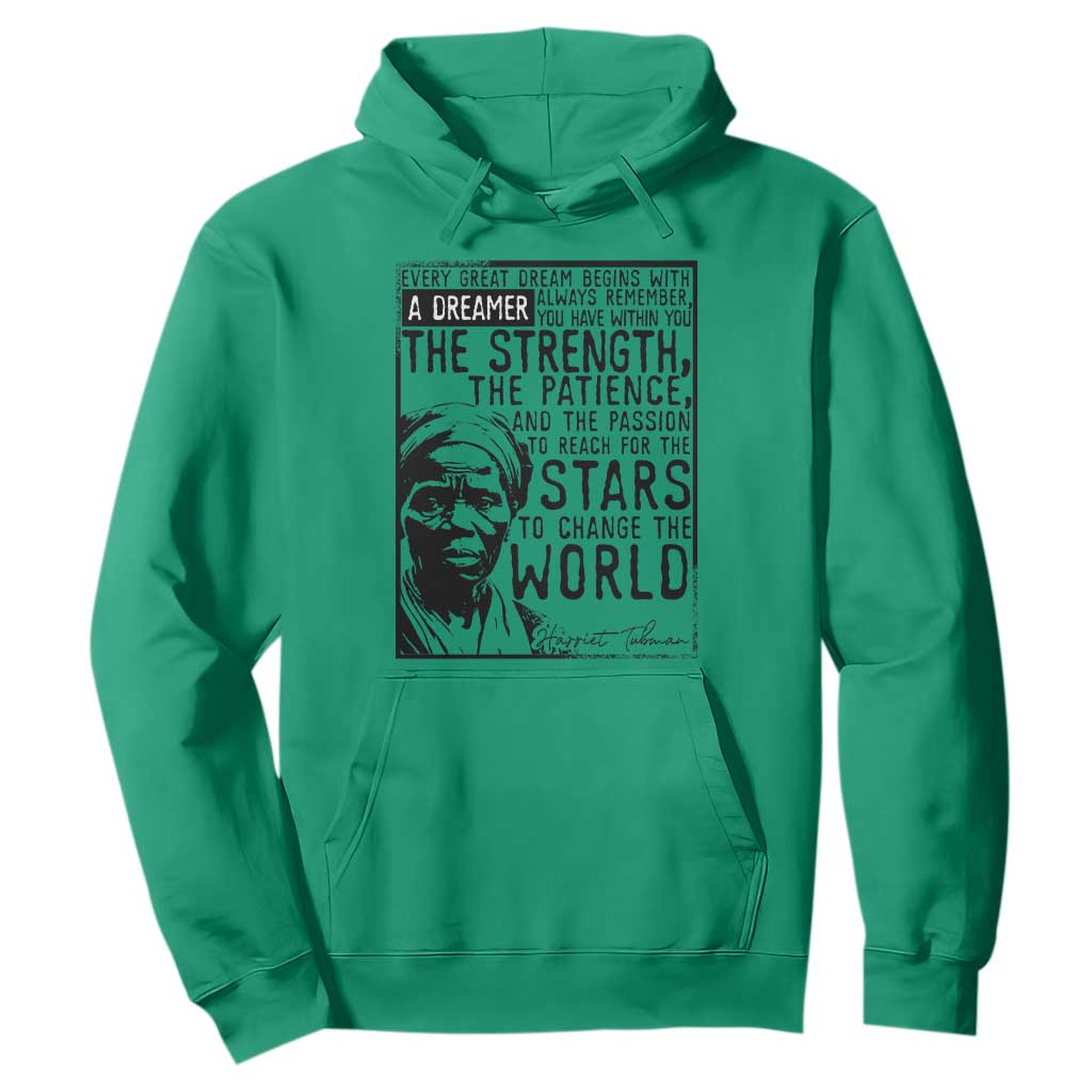 Harriet Tubman Quote Hoodie Black Woman History Activist