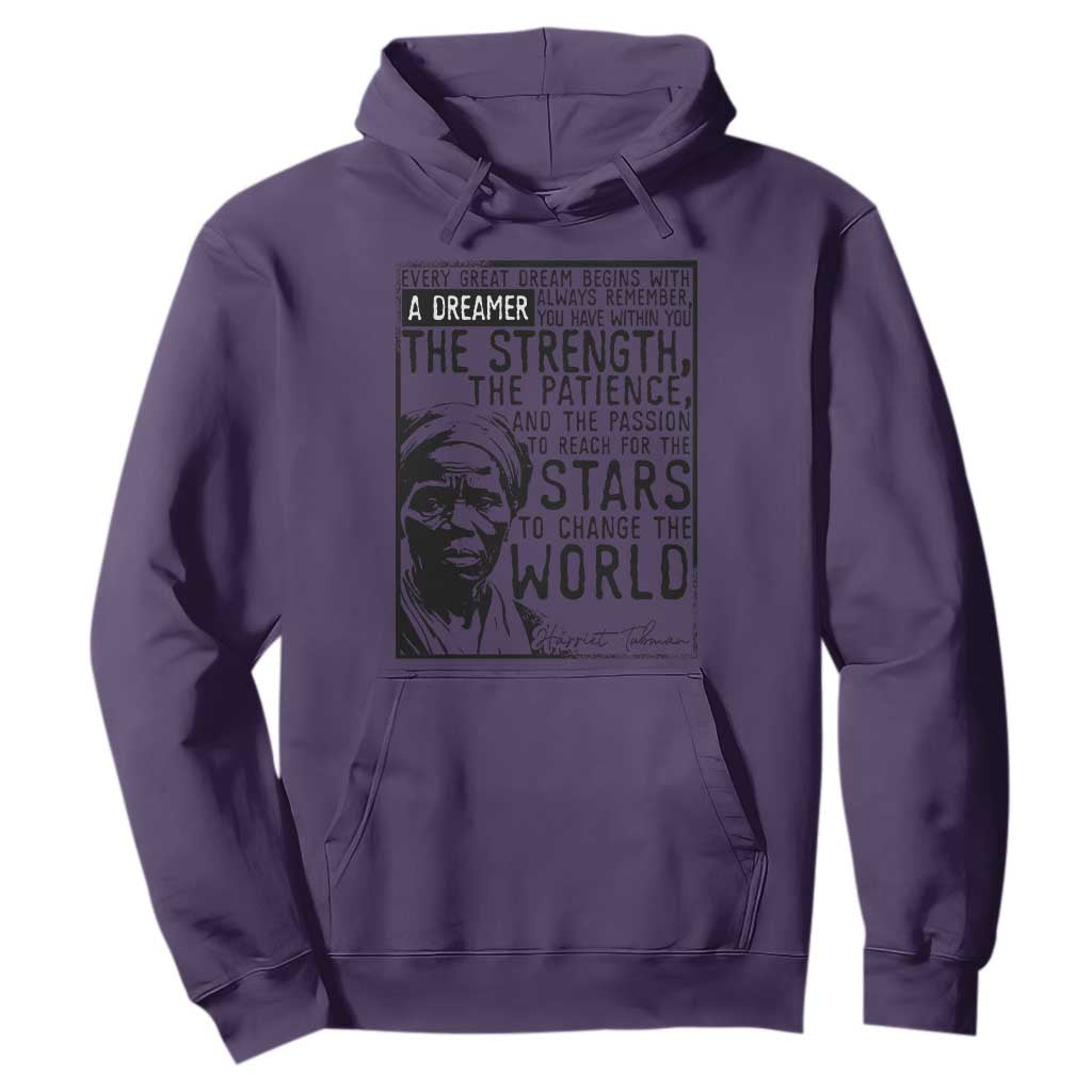 Harriet Tubman Quote Hoodie Black Woman History Activist