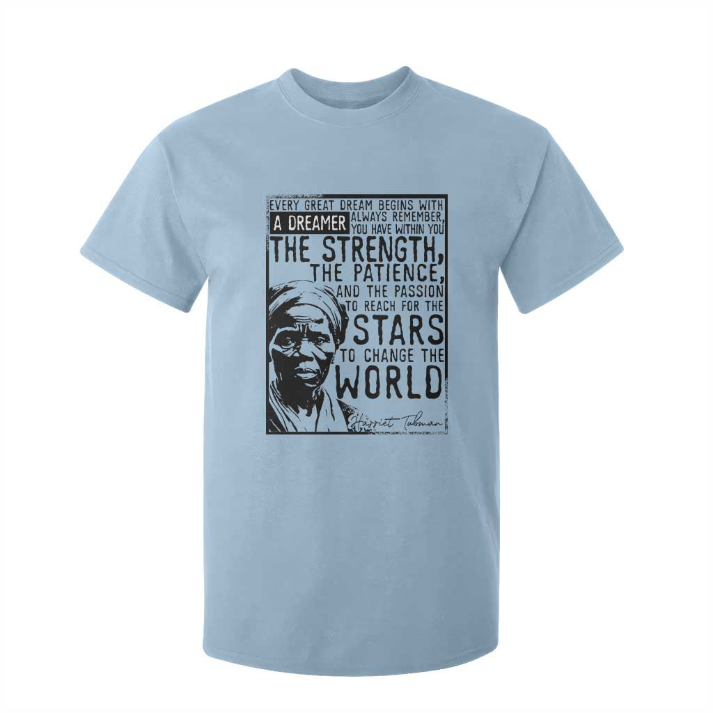 Harriet Tubman Quote T Shirt For Kid Black Woman History Activist