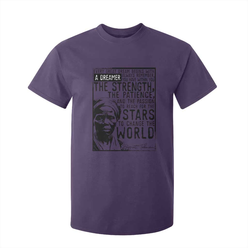Harriet Tubman Quote T Shirt For Kid Black Woman History Activist