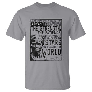 Harriet Tubman Quote T Shirt Black Woman History Activist