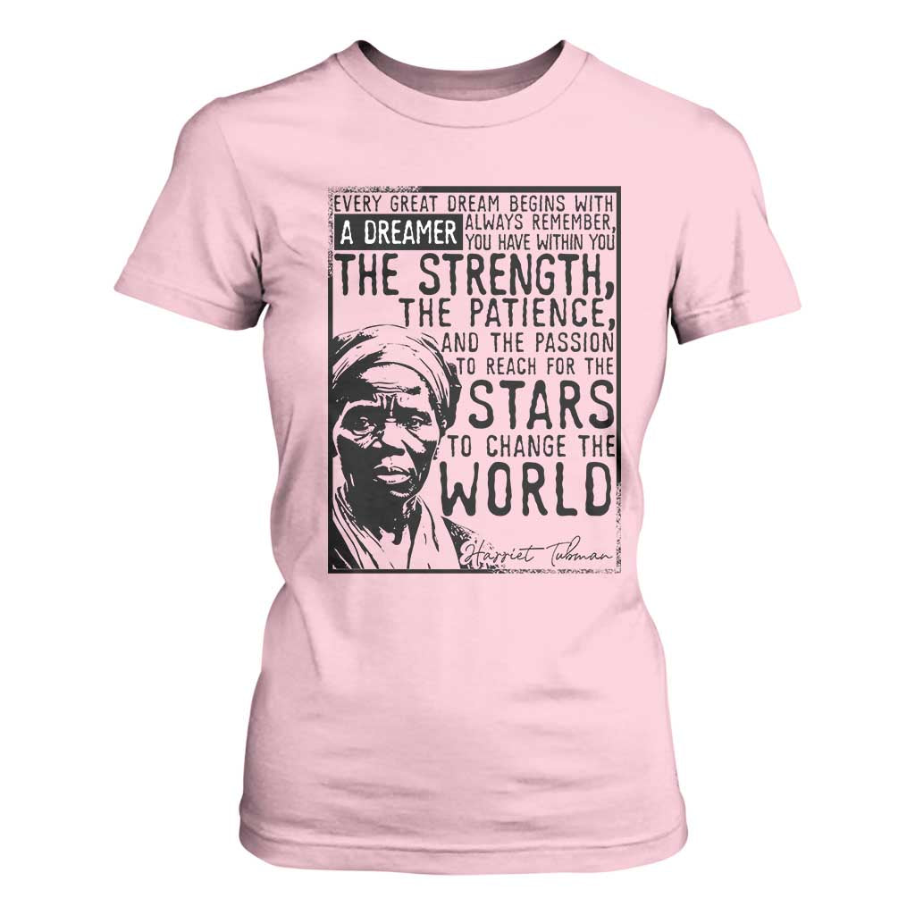 Harriet Tubman Quote T Shirt For Women Black Woman History Activist