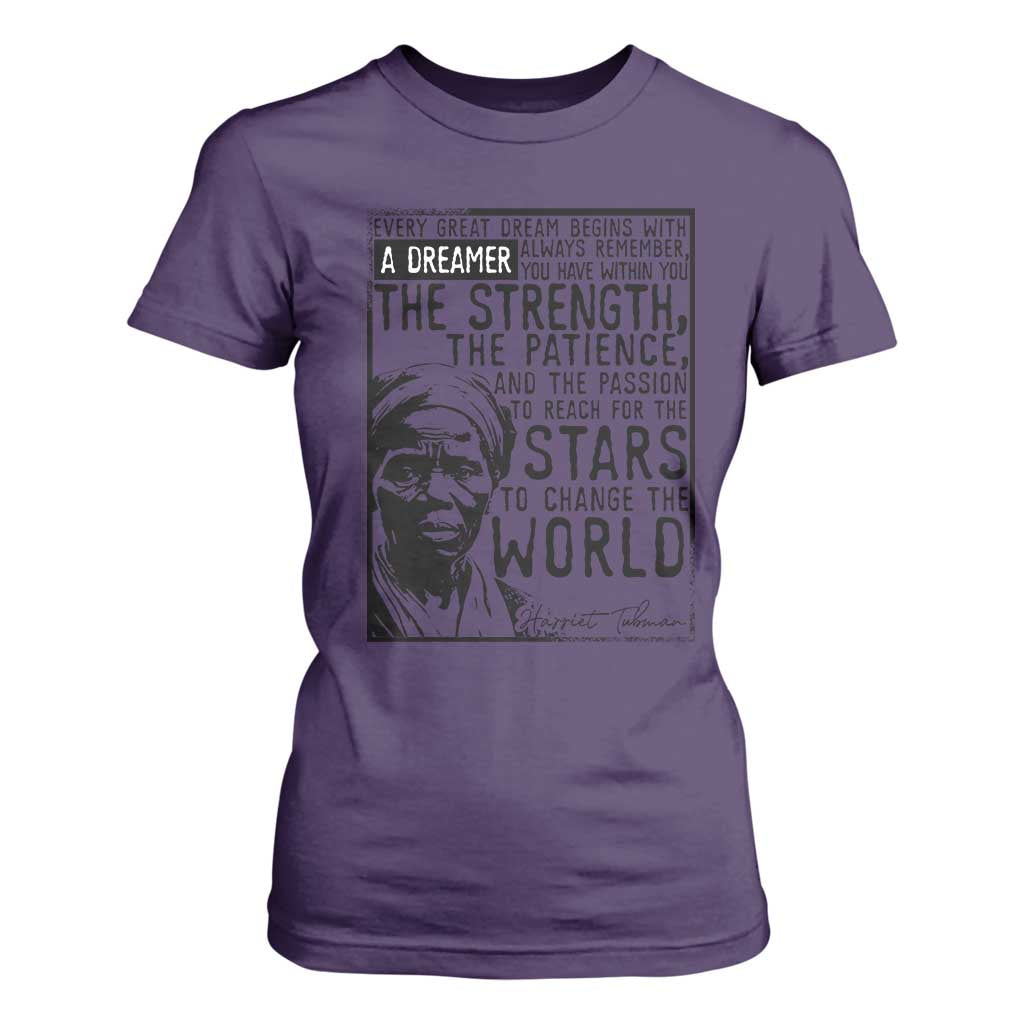Harriet Tubman Quote T Shirt For Women Black Woman History Activist