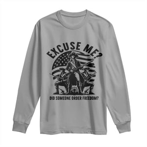 Freedom Resist Protest Civil Rights Long Sleeve Shirt Excuse Me Did Someone Order Freedom