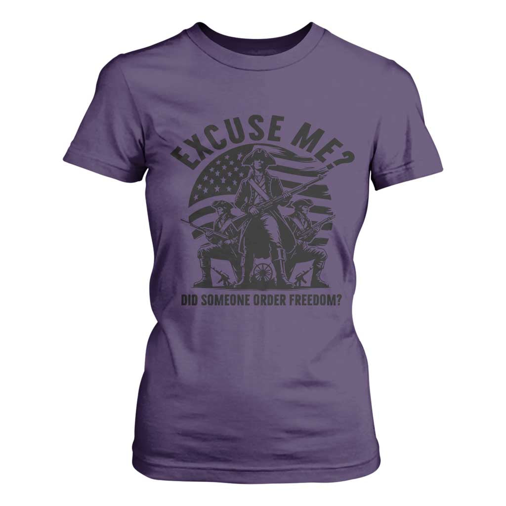 Freedom Resist Protest Civil Rights T Shirt For Women Excuse Me Did Someone Order Freedom