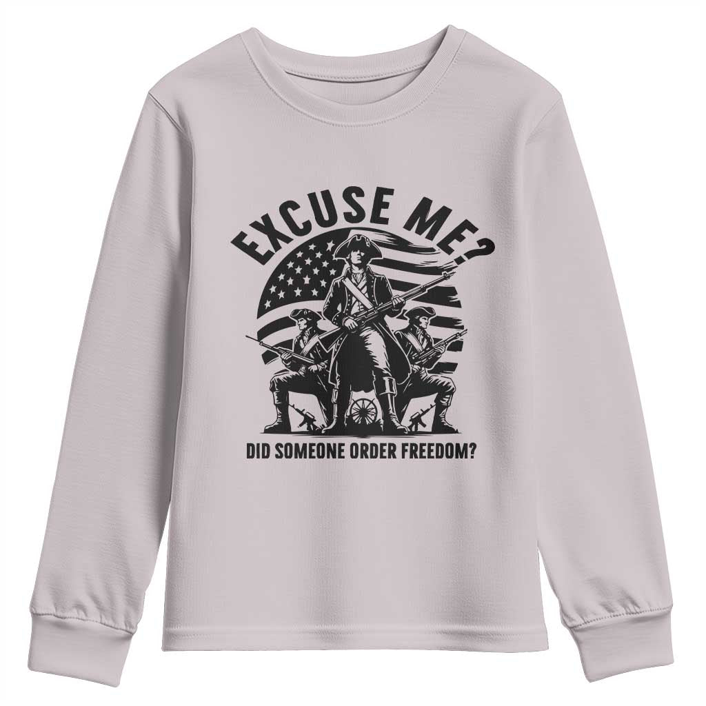 Freedom Resist Protest Civil Rights Youth Sweatshirt Excuse Me Did Someone Order Freedom