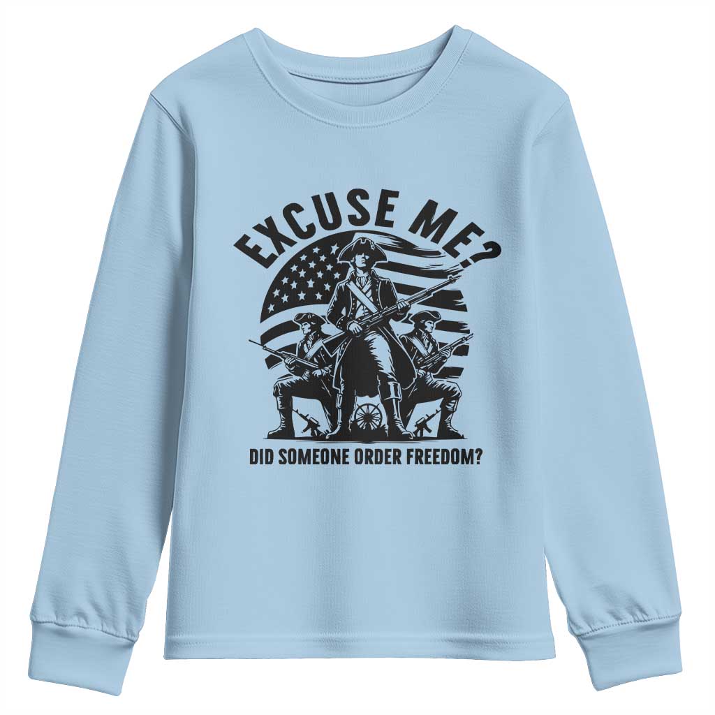 Freedom Resist Protest Civil Rights Youth Sweatshirt Excuse Me Did Someone Order Freedom