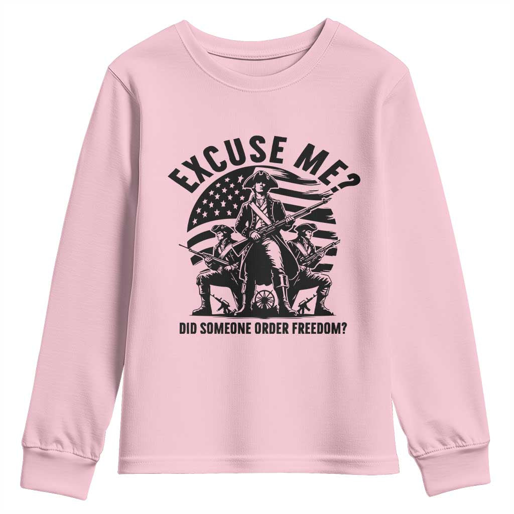 Freedom Resist Protest Civil Rights Youth Sweatshirt Excuse Me Did Someone Order Freedom