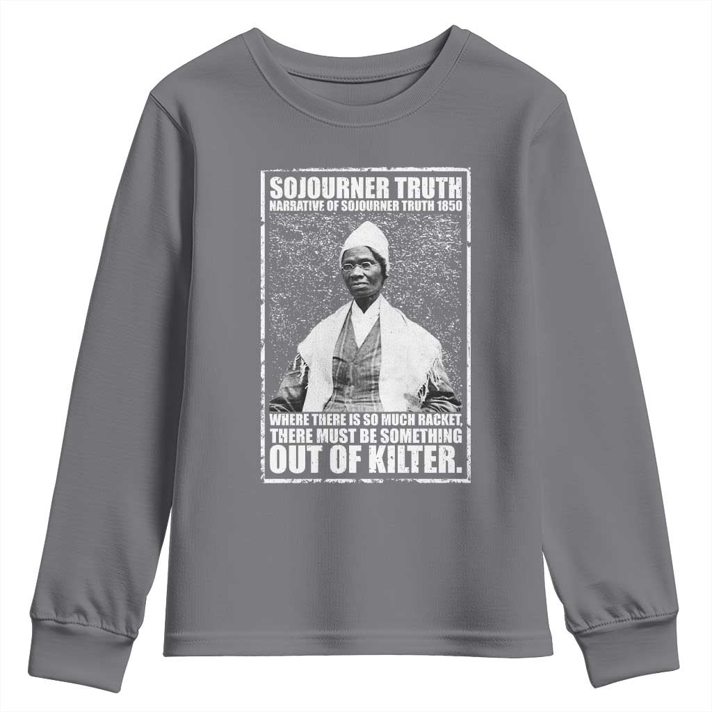 Sojourner Truth Quote Youth Sweatshirt Black History Month