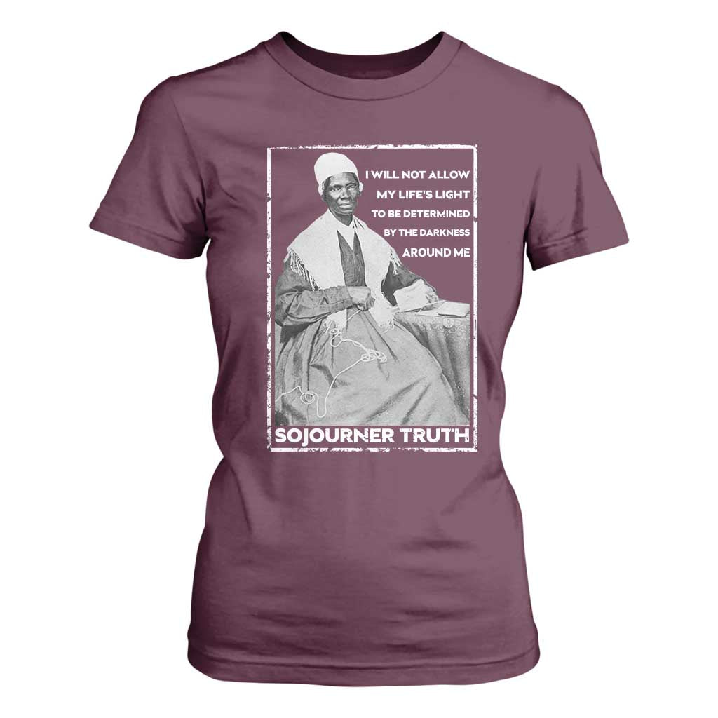 Sojourner Truth Quote T Shirt For Women Black History Month Strong Woman