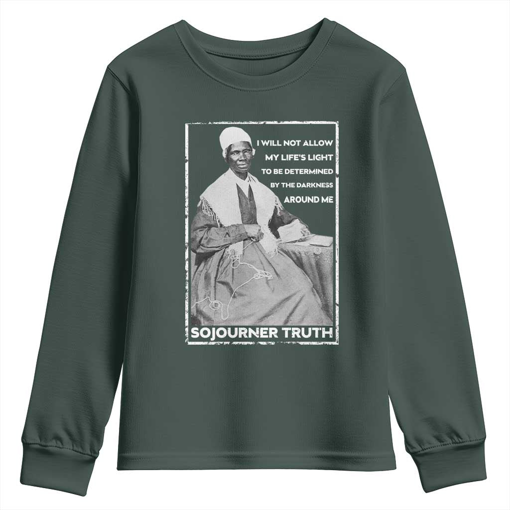 Sojourner Truth Quote Youth Sweatshirt Black History Month Strong Woman