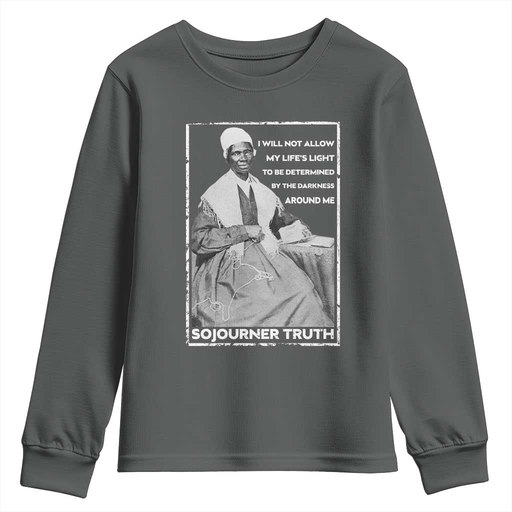 Sojourner Truth Quote Youth Sweatshirt Black History Month Strong Woman