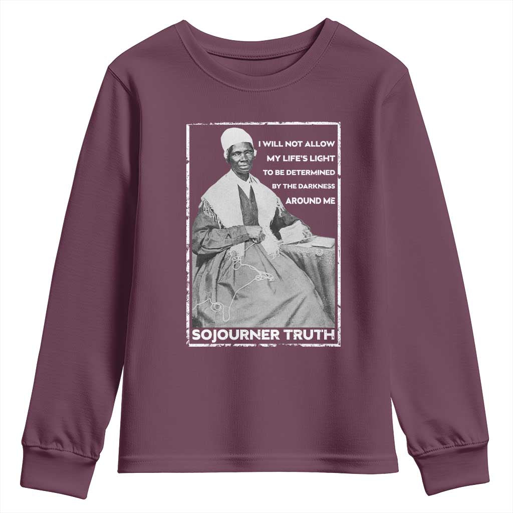 Sojourner Truth Quote Youth Sweatshirt Black History Month Strong Woman