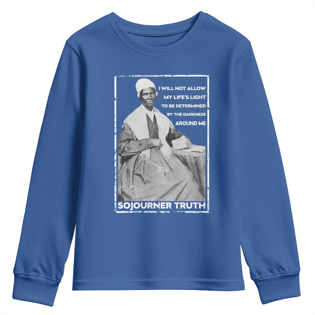 Sojourner Truth Quote Youth Sweatshirt Black History Month Strong Woman
