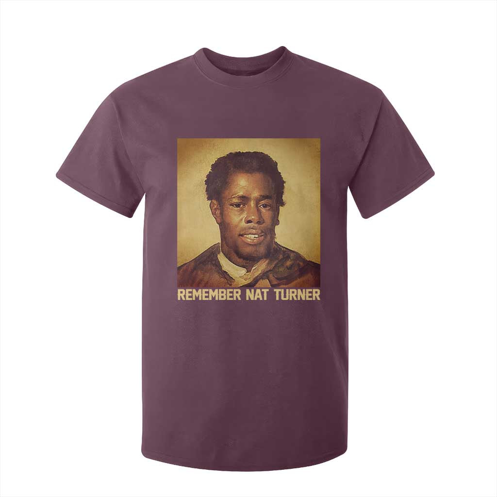 Nat Turner T Shirt For Kid Black History Month