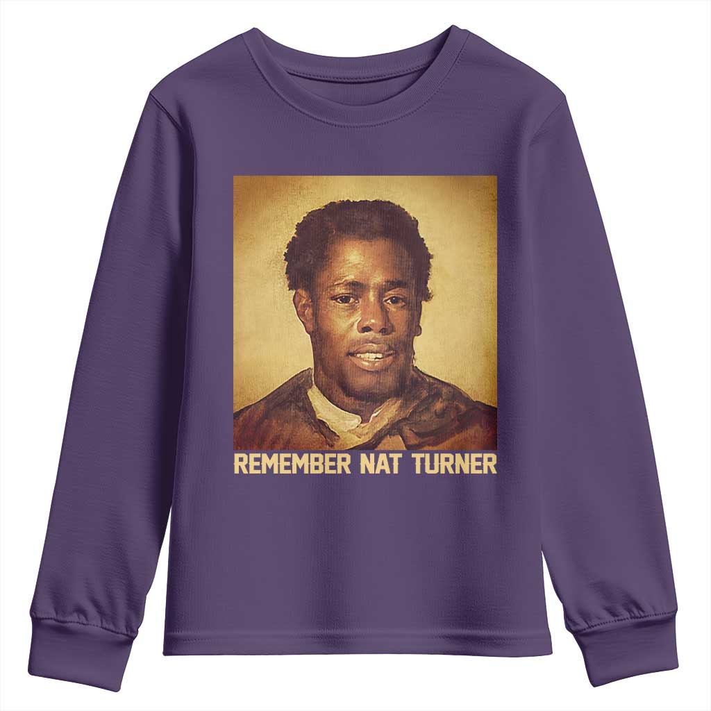 Nat Turner Youth Sweatshirt Black History Month