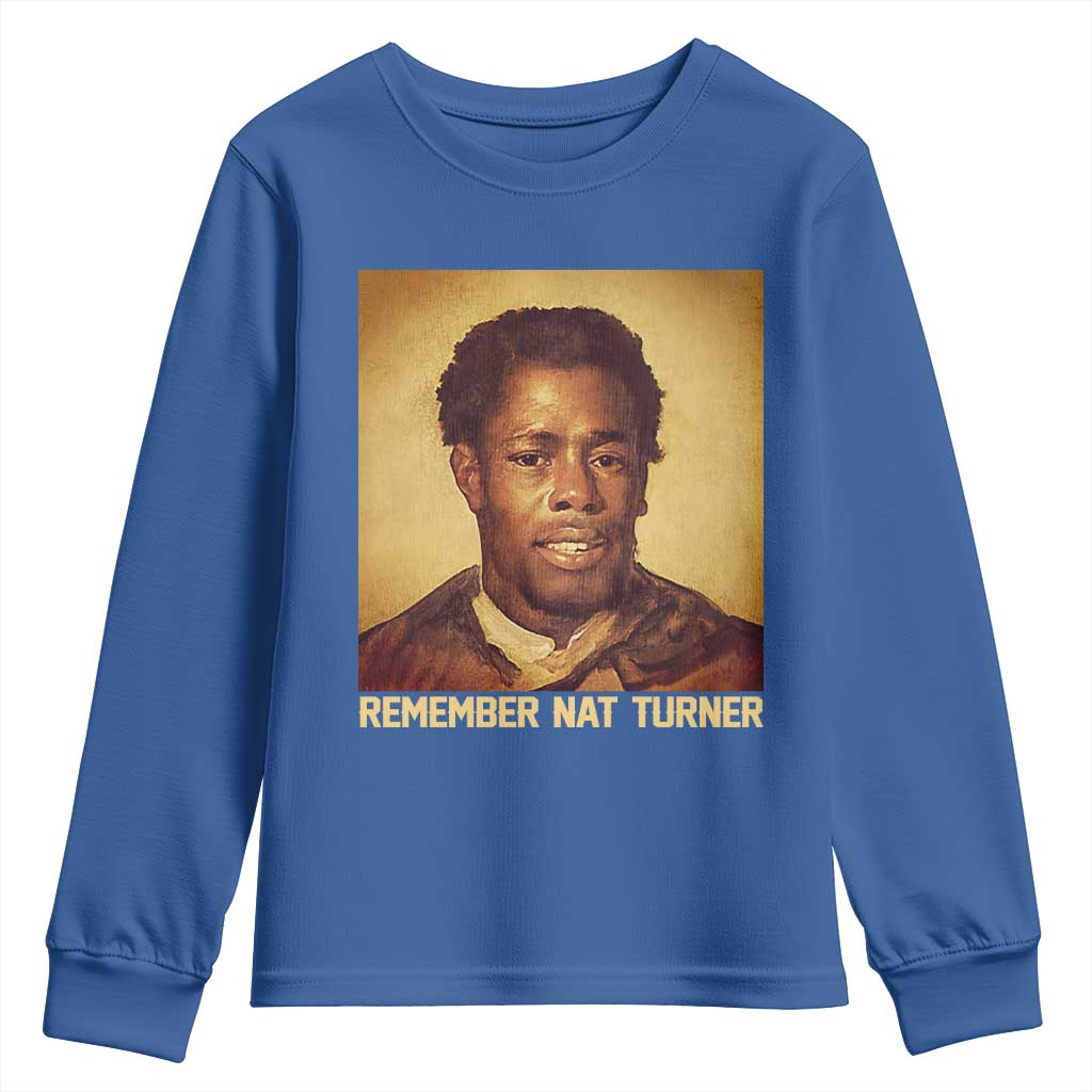 Nat Turner Youth Sweatshirt Black History Month