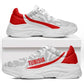 Tunisia 2026 Football Chunky Sneakers Eagles of Carthage Grunge Curve Stylized - African Pride
