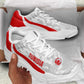 Tunisia 2026 Football Chunky Sneakers Eagles of Carthage Grunge Curve Stylized - African Pride