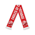 Tunisia 2026 Football Soccer Scarf Go Eagles of Carthage