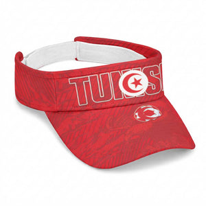 Tunisia 2026 Football Sun Visor Cap Allez Tunisie