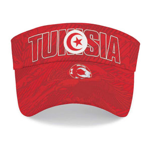 Tunisia 2026 Football Sun Visor Cap Allez Tunisie