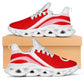 Tunisia Football Clunky Sneakers Flag-Inspired Curve Style