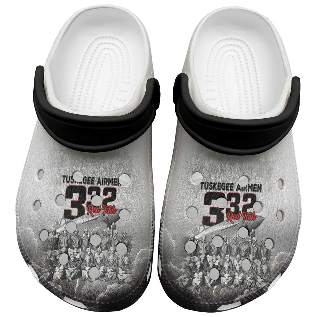 Tuskegee Airmen  Red Tails Pride Clogs Shoes 332nd Fighter Group - African Pride