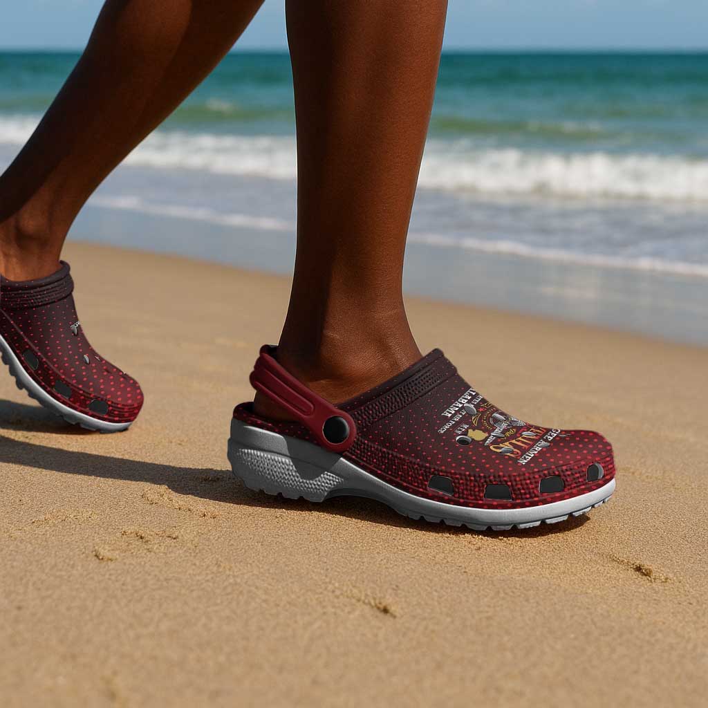 Tuskegee Red Tails Airmen Clogs Shoes WWII Legacy Tribute - African Pride
