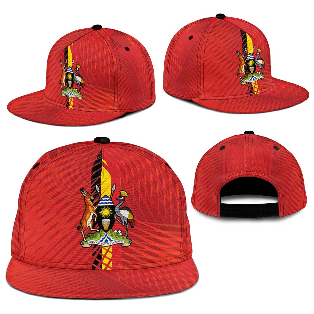 Uganda Football Snapback Cap Go Champions Cranes - African Pride