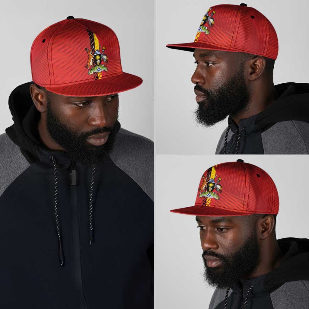 Uganda Football Snapback Cap Go Champions Cranes - African Pride