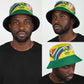 World Cricket South Africa Bucket Hat Protea Flower Come On Proteas!