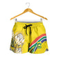 World Cricket South Africa Shorts for Women Protea Flower Come On Proteas!