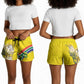 World Cricket South Africa Shorts for Women Protea Flower Come On Proteas!