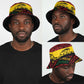 World Cricket Zimbabwe Bucket Hat Zimbabwe Bird Go Chevrons!