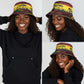 World Cricket Zimbabwe Bucket Hat Zimbabwe Bird Go Chevrons!